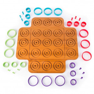 JOC MARBLES OTRIO DELUXE EDITION DIN LEMN