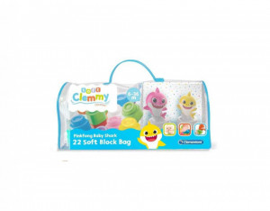 BABY SHARK - PLASA CLEMMY CU 22 DE CUBURI