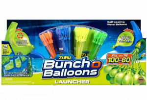 BUNCH O BALLOONS Set cu 2 lansatoare si 4 rezerve