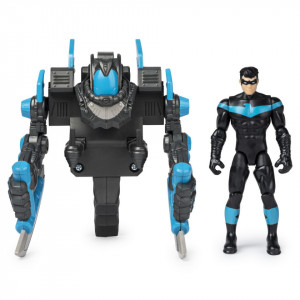 FIGURINA NIGHTWING 10CM CU MEGA ACCESORII PENTRU LUPTA