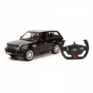 Masina Cu Telecomanda Range Rover Sport Negru Cu Scara 1 La 14