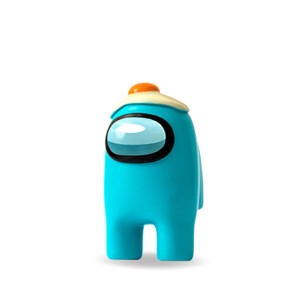Figurina blister, Among Us, Bleu