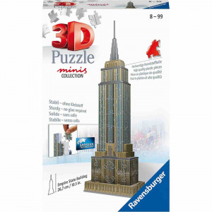 Puzzle 3D Mini Empire State Building, 54 Piese