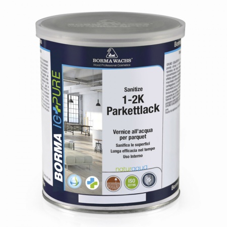 iG PURE 1-2K PARKETTLACK - Lac de parchet pe baza de apa cu ioni de argint