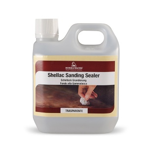 SHELLAC SANDING SEALER Grund pe baza de shellac, fara ceara, transparent