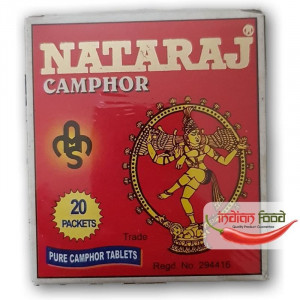 CAMPHOR Tablets Natraj (Camfor Pastile Pure) 40g