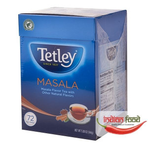 Tetley Masala Round 72 Tea Bags (Ceai Masala cu Alte Arome Naturale) 72 pliculete