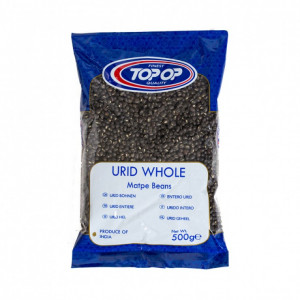 TOPOP Urid Whole Black (Linte Neagra Bob Intreg Urid) 500g