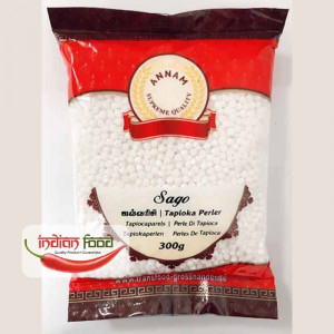 Annam Tapioca Sabudana Medium (Perlute Tapioca) 250g