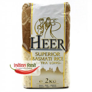 Heer Superior Basmati Rice Extra Long (Orez Basmati Bob Lung) 2 kg