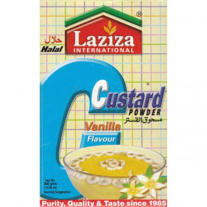 LAZIZA Custard Powder Vanilla (Budinca de Vanilie Semi-Preparata) 300g