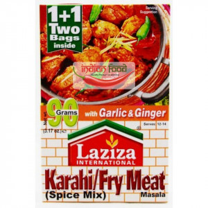 Laziza Karahi/Fry Meat Masala (Condiment pentru carne de Pui & Miel in Karahi) 90g