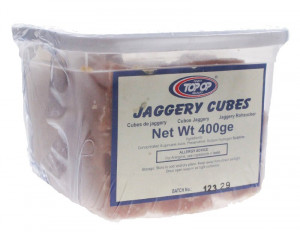TopOp Jaggery Cubes (Zahar Brut forma Cubica) 400g