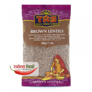 TRS Lentils Brown - Whole Masoor - 500g