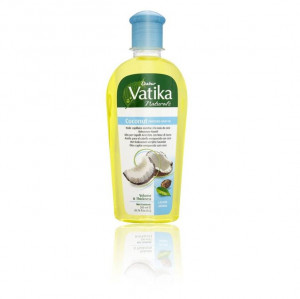 VATIKA Coconut Enriched Hair Oil Castor & Henna (Ulei de Cocos pentru Par Ricin+Frunze de Henna) 200ml