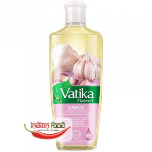 VATIKA Enriched Garlic Hair Oil (Ulei de Usturoi pentru Par Ulei de Rozmarin + Ghergir) 200ml