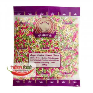 Annam Sugar Coated Fennel Seeds (Fenicul suflat cu Zahar) 100g