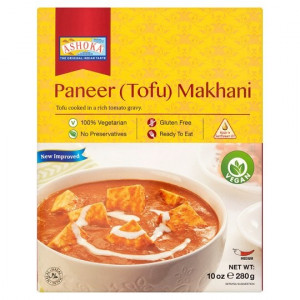 ASHOKA Heat & Eat Paneer Makhni (Mancarica de Cas Dulce (Tofu) Sos de Curry cu Unt) 280g