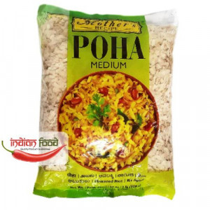 Mother's Recipe - Poha Rice Flakes (Orez Alb Aplatizat) 300g