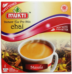 Mukti Instant Tea Masala Sweetened (Ceai Masala Instant - 10 pliculete) 220g