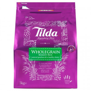 Tilda Basmati Rice Brown (Orez Basmati Integral Brun) 5kg