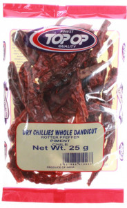 TOPOP Chilli Whole Dandicut (Ardei Intreg Uscat) 25g