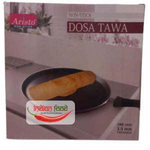 Aristo Dosa/Chapati Tawa Non Stick (Tigaie Antiaderenta cu Maner din Aluminiu/Otel) 280mm