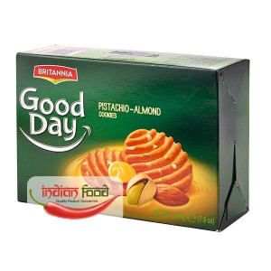 BRITANNIA Good Day Pista - Almond Cookies (Fursecuri cu Fistic si Migdale) 216g