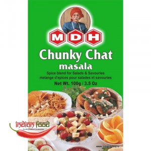 MDH Chunky Chat Masala (Condiment pentru Aperitive & Salate) 100g