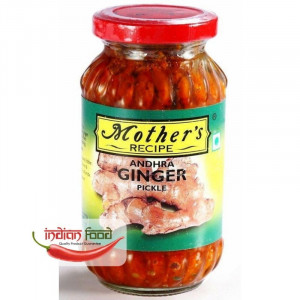 Mother's Recipe Andhra Ginger Pickle (Muraturi de Ghimbir din Andhra Pradesh) 300g