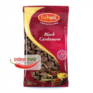 Schani Black Cardamom (Cardamom Negru Intreg) 50g
