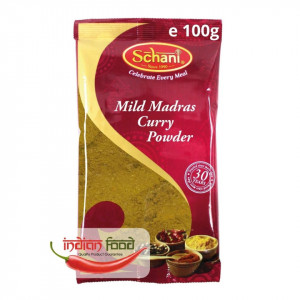 Schani Madras Curry Powder Mild (Condiment pentru Curry Mediu) 100g