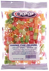 Top op Far Far Stars (Snacks Model Stea) 250g