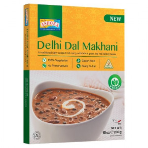 ASHOKA Heat & Eat Delhi Dal Makhani Medium (Mancare de Linte Neagra in Unt) 280g