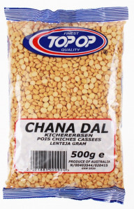 TOPOP Chana Dal (Naut Maro fara Coaja) 500g