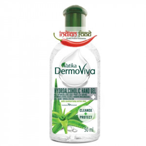 Vatika Dermoviva Hydroalcoholic Hand Gel Aloe vera 50ml