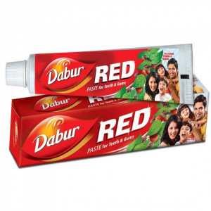 DABUR Toothpaste Red Paste (Pasta de Dinti Red Cuisoare+Menta+Aroborele durerii de dinti) 200g