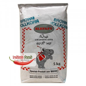 ELEPHANT ATTA FLOUR (BROWN) 5KG