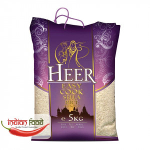 Heer Easy Cook Sella Rice (Orez Indian Sella Usor de Gatit Prefiert) 5Kg