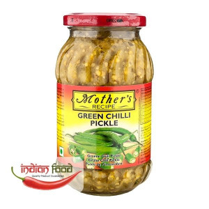 Mother's Recipe Green Chilli Pickle - 500g