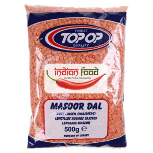 TOPOP Masoor Dall (Linte Rosie) 500g