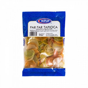 Topop Papdi Sago (Snacksuri Colorate de Tapioca) 200g