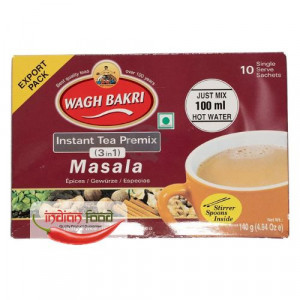 Wagh Bakri Instant Tea Masala Sweetened (Ceai Instant Indian Condimentat Masala Indulcit) 140g