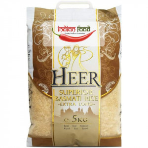 Heer Superior Basmati Rice Extra Long (Orez Basmati Bob Lung) 5kg