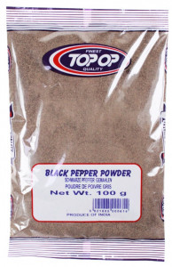 TOPOP Black Pepper Powder (Piper Negru Macinat) 100g