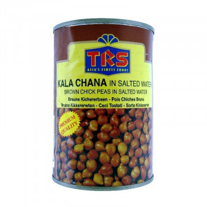 TRS Canned Boiled Kala Chana (Naut Maro cu Coaja Fiert Conservat) 400g