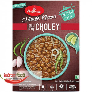 Haldiram's Ready To Eat Choley (Mancare de Naut Mediu) 300g