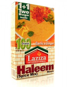 LAZIZA Haleem Masala (Condiment pentru Linte si Carne) 100g