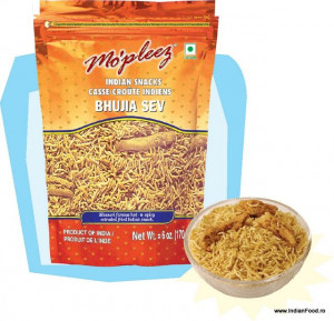 MO'PLEEZ Sev Bhujia (Snacks Indian Sev Bhujia Condimentat) 150g