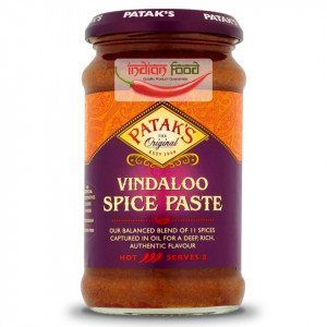 PATAK'S Vindaloo Spice Paste (Pasta pentru Curry) 283g